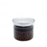 Airscape Glass Storage 4″ small, holds 1/2 lb. (250 g) Whole bean Coffee
